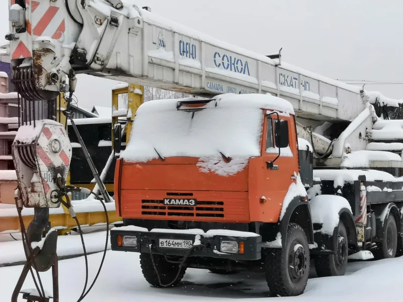 Автокран                                                         Камаз                                                     6574