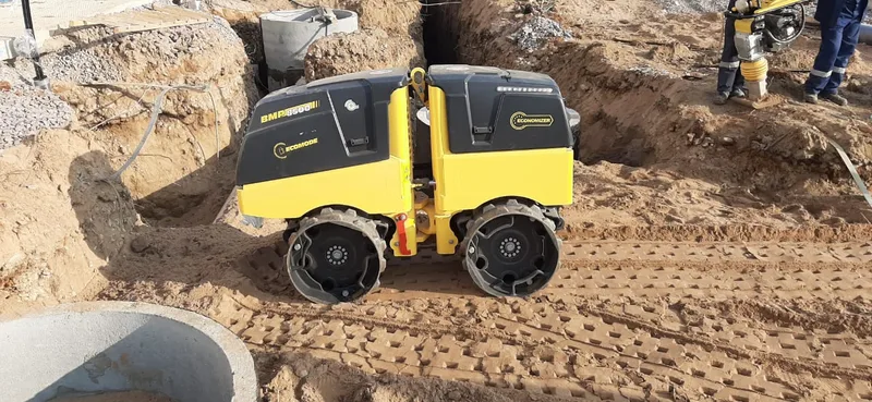 Вибрационный двухвальцовый каток Bomag BMP 8500