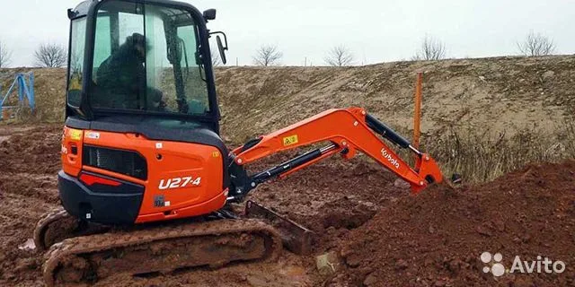 Мини-экскаватор Kubota u27-4