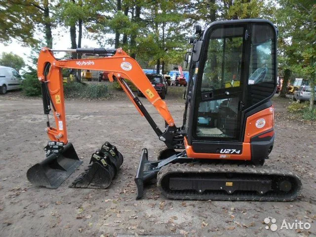 Мини-экскаватор Kubota u27-4