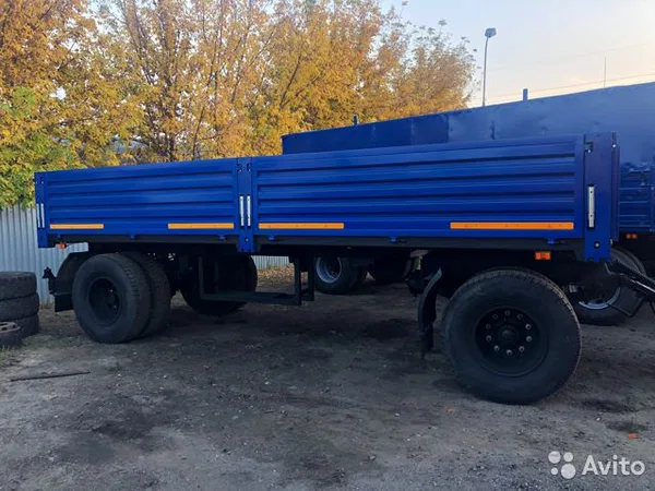 Бортовой прицеп СЗАП 8357-02