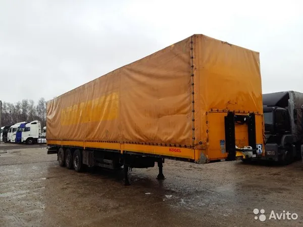 Тентованный полуприцеп Kogel SN24