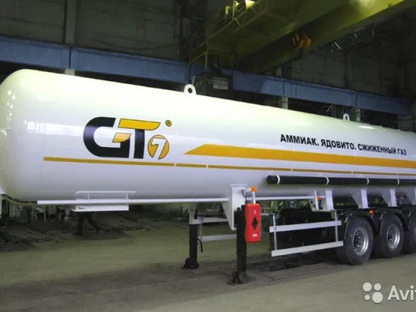 Полуприцеп цистерна GT7 аммиаковоз 36 м3