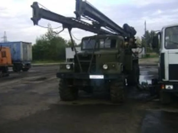Сваебойная установка (копер) КрАЗ 255Б