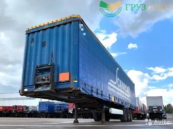 Тентованный полуприцеп Krone SD