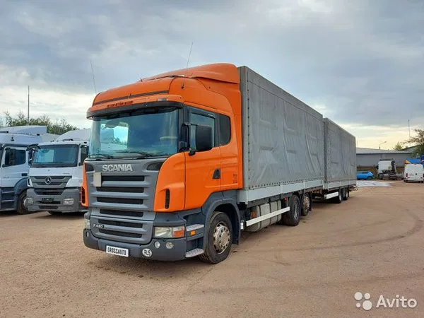 Тентованный грузовик Scania R420