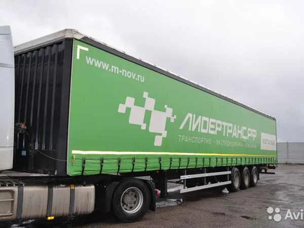 Тентованный полуприцеп Meusburger Новтрак 16 метров