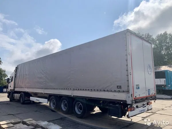 Бортовой полуприцеп Krone SD