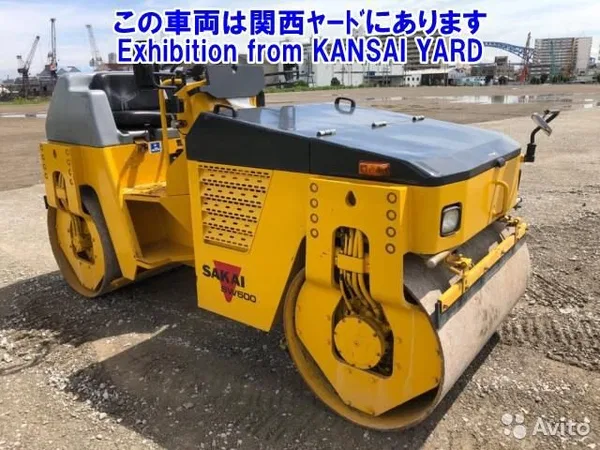 Двухвальцовый каток Sakai TW500-1