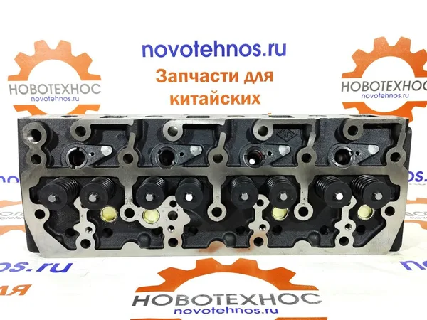 Головка блока цилиндров в сборе с клапанами для китайских фронтальных погрузчиков ZL30 с двигателем YT4B2Z-24 марок: Сибиряк 3000, Boulder WL33, HZM 930, SZM 930, NEO S/L300, Yigong ZL30, Laigong ZL30