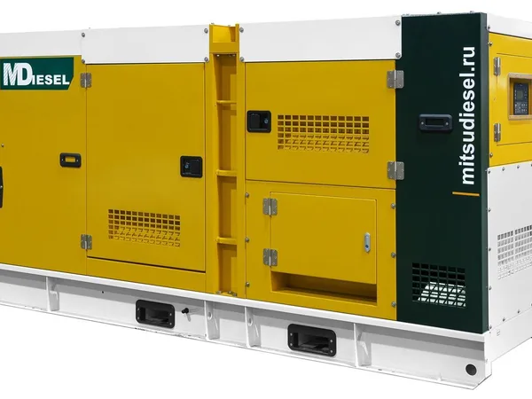 Дизельный генератор MDIESEL АД-200- Т400-1РКМ29 в шумозащитном кожухе