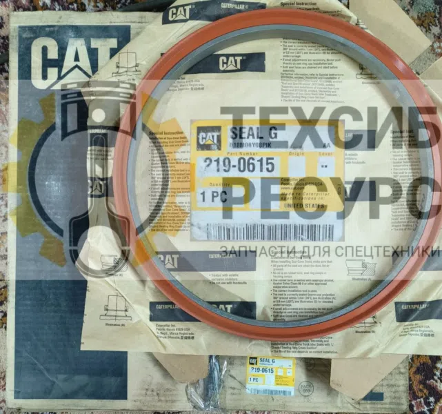 Сальник штока гидроцилиндра CAT 219-0615