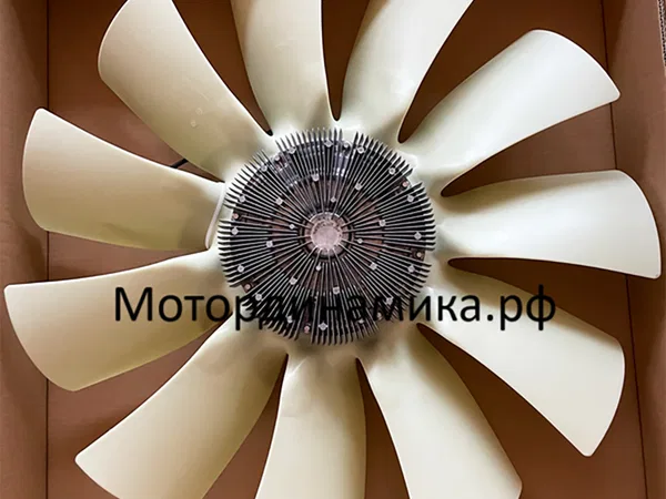 Вискомуфта с крыльчаткой двигателя Weichai WP12