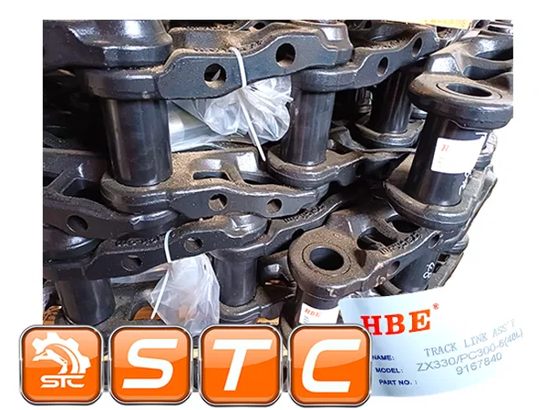 Гусеничная цепь Hitachi ZX330 Komatsu PC300 48 звеньев 9167840-HBE