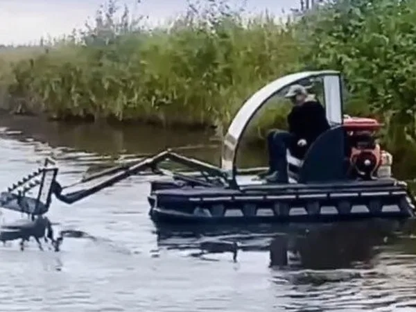 Водный комбайн. Мини-земснаряд ВОДОГОР