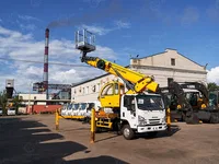 Автовышка VIGRUS GKS28 на шасси ISUZU 4Х2 дв 94kw, высота подъёма 28м