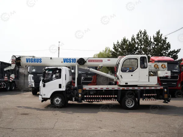 Автокран на шасси ISUZU 4x2 дв 139kw крановая установка VIGRUS VGS10 гп 10т 5 секций стрела 29м