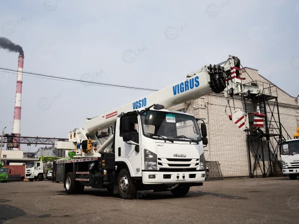 Автокран на шасси ISUZU 4x2 дв 139kw крановая установка VIGRUS VGS10 гп 10т 5 секций стрела 29м