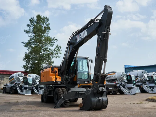 Экскаватор колесный YUGONG YG215