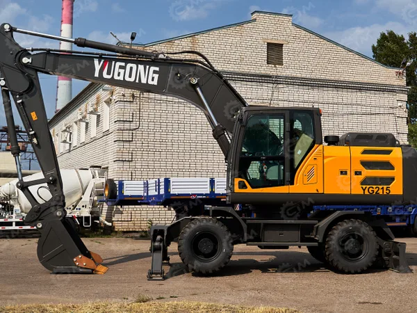 Экскаватор колесный YUGONG YG215