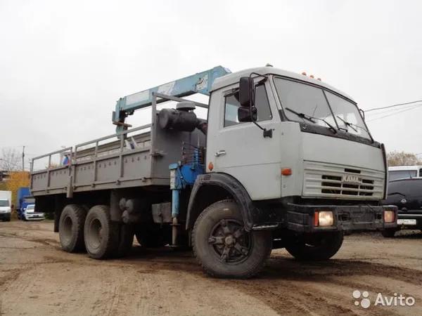 Бортовой грузовик с КМУ КамАЗ 5320