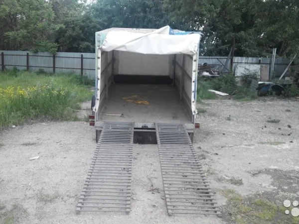 Легковой прицеп с тентом усиленный 3.80х1.85