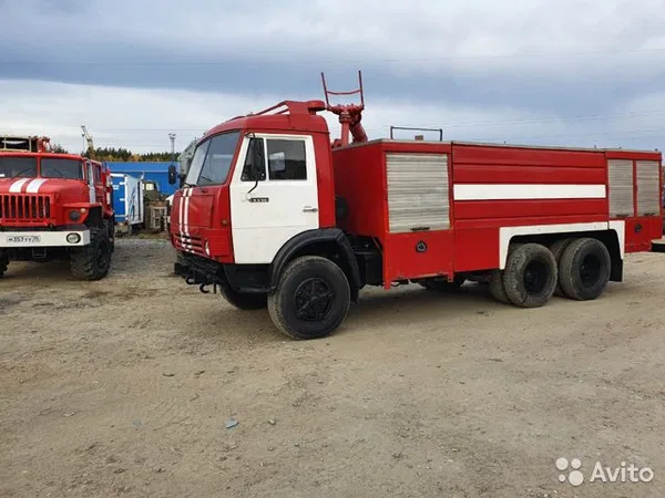 Пожарная машина Пожтехника АВ-40 на шасси КамАЗ 53215