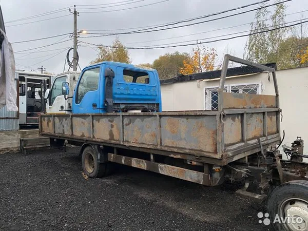 Бортовой кузов 6м для Isuzu NQR75/NPR75