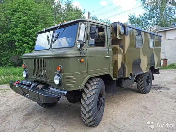 Транспортно-бытовая машина (ТБМ) ГАЗ 66 К66Н военный кунг