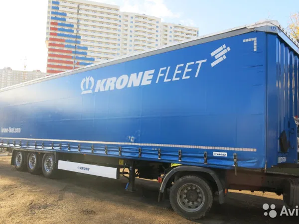 Тентованный полуприцеп Krone SD