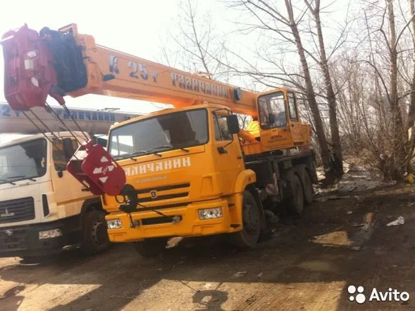 Автокран Галичанин КС-55713-1В на шасси КамАЗ 65115