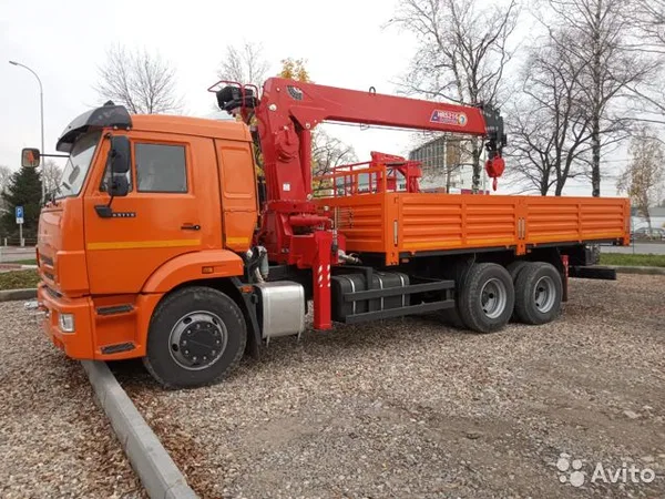 Бортовой грузовик с КМУ КамАЗ 65115 с КМУ Horyong HRS 206