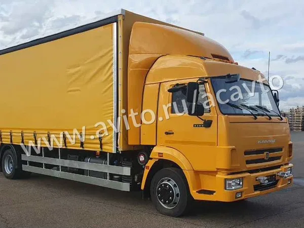 Тентованный грузовик КамАЗ 4308