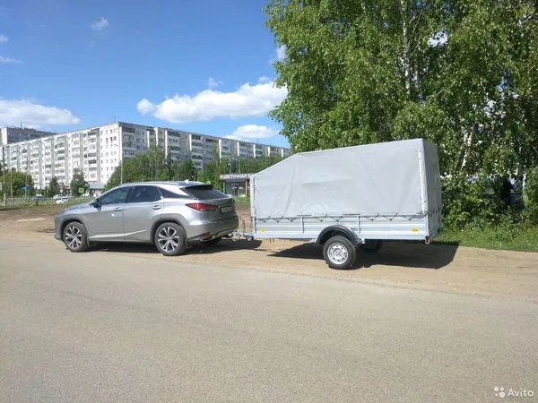 Легковой прицеп с тентом 3.2х1.5