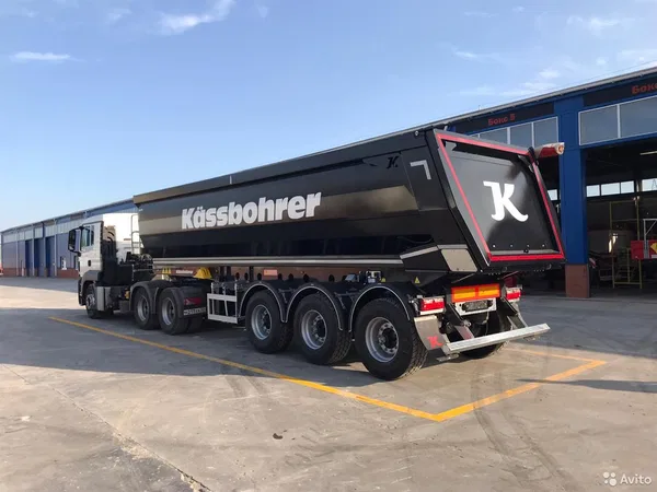 Самосвальный полуприцеп Kassbohrer DL 32 м3