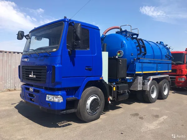 Ассенизатор МАЗ 631226-525-042 МВС-14 (PNR124)