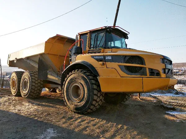 Сочлененный самосвал Volvo A40G