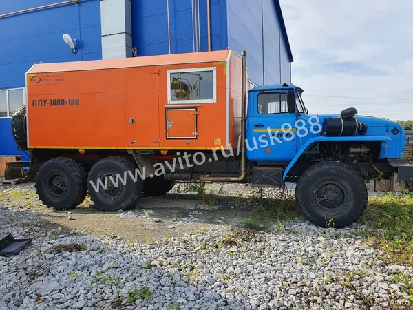 Паровая установка УРАЛ 4320 ППУА-1600/100