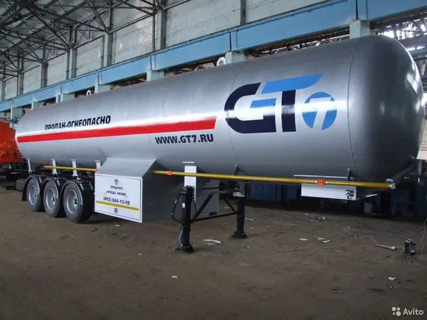 Полуприцеп газовоз GT7 ппцт-45
