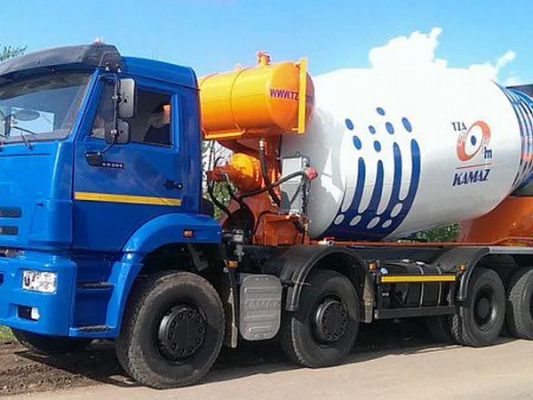 Автобетоносмеситель ТЗА 5814V2 на шасси КамАЗ 65201-3930-49