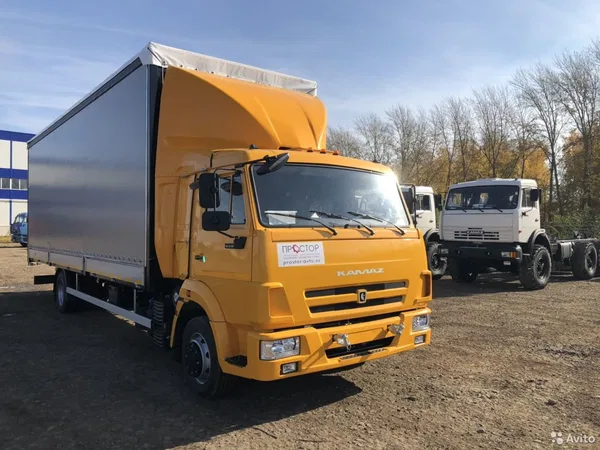 Тентованный грузовик КамАЗ 4308
