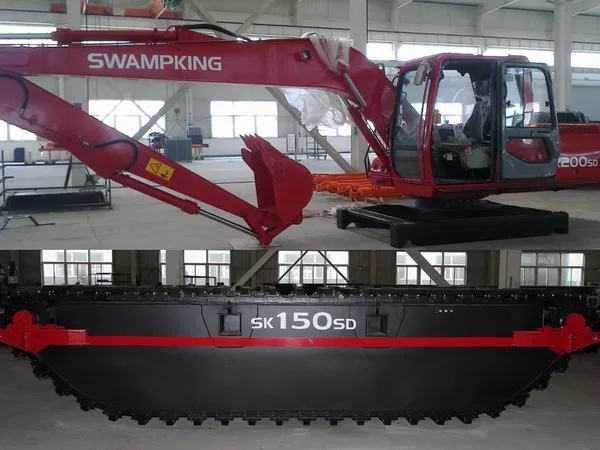 Экскаватор-амфибия Swampking SK150 SD