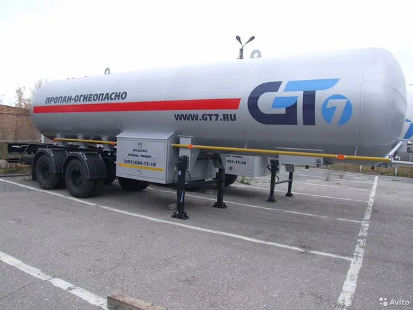Полуприцеп газовоз GT7 ппцт-31