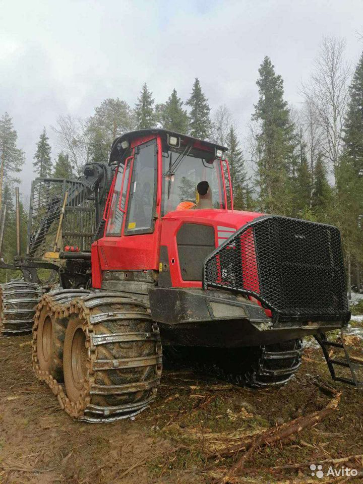 Форвардер Komatsu 875