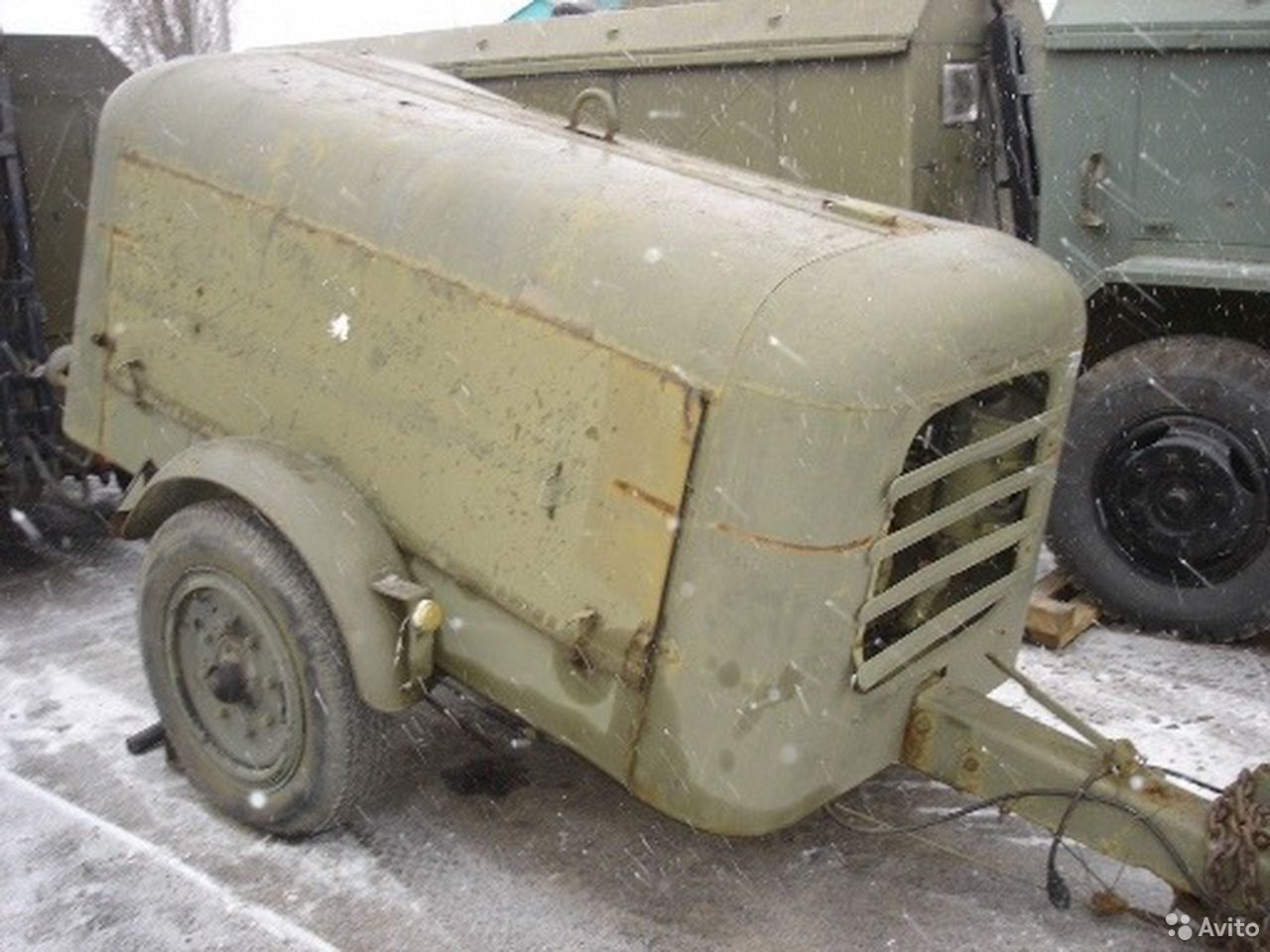 Передвижная компрессорная станция Skoda DK-661
