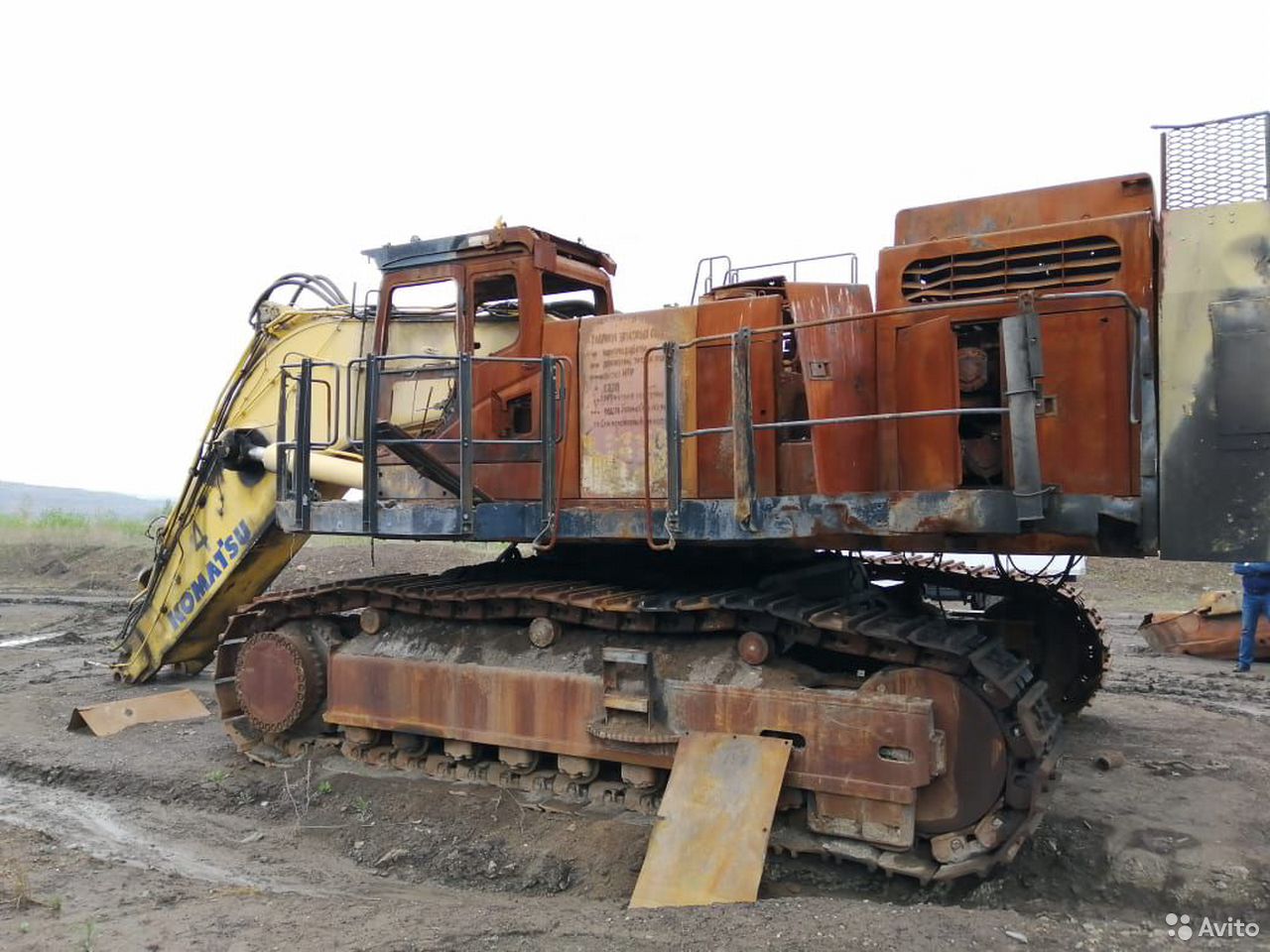 Карьерный (горный) экскаватор Komatsu PC1250-7