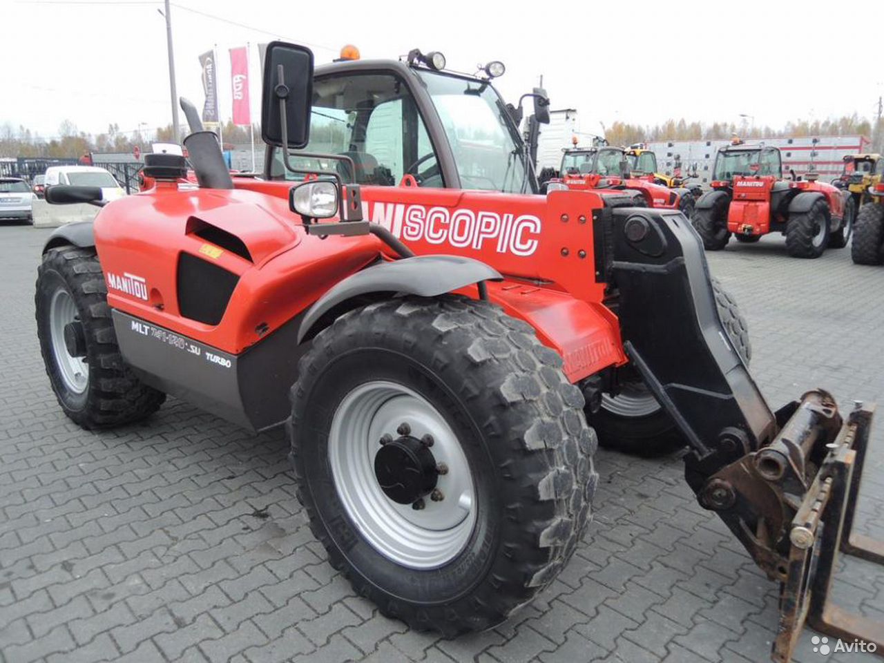 Телескопический погрузчик Manitou MLT 741-120 (735)
