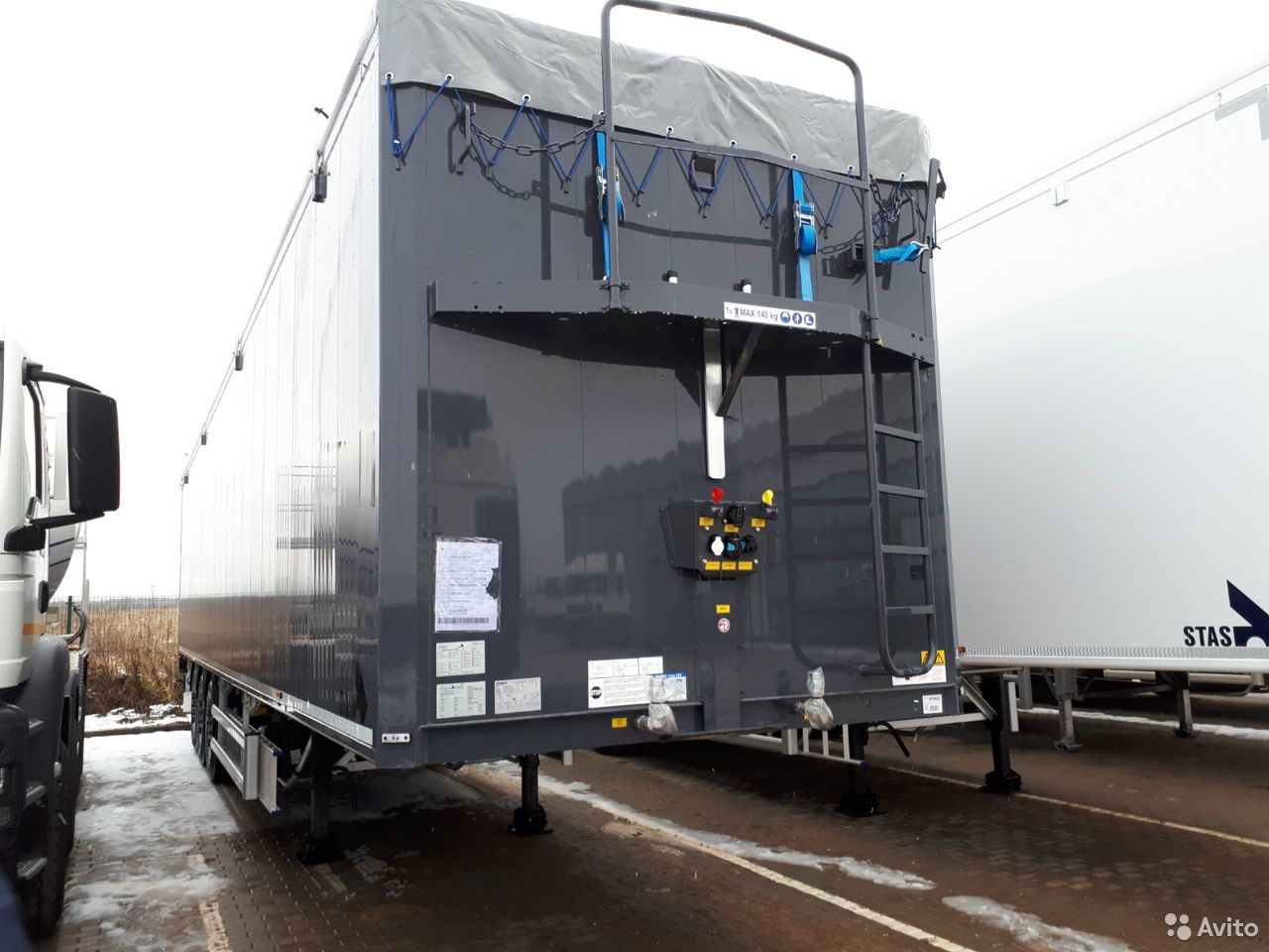 Полуприцеп зерновоз Stas BioStar 83 м