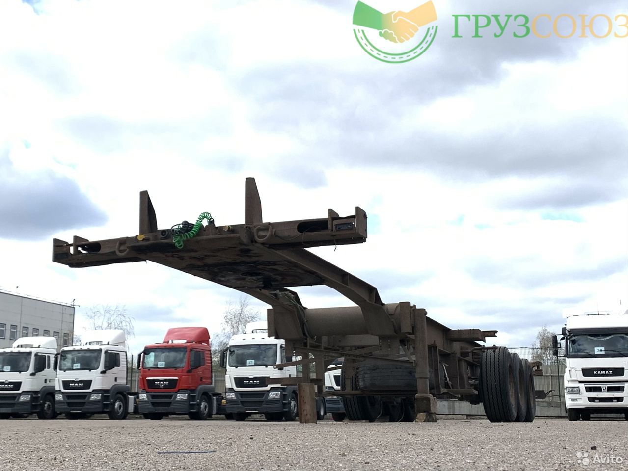Полуприцеп контейнеровоз Krone SDC 24