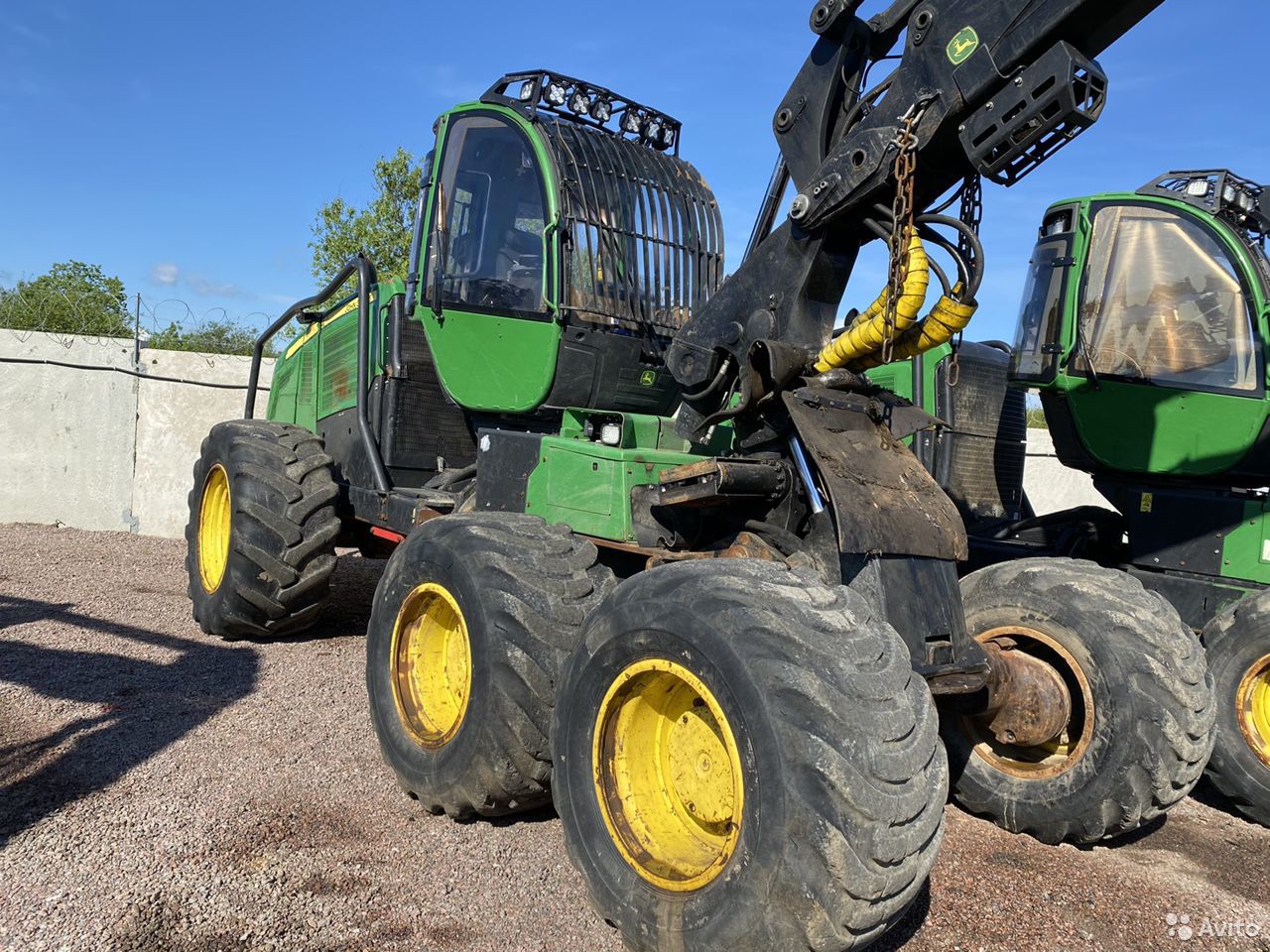 Колесный харвестер John Deere 1270E